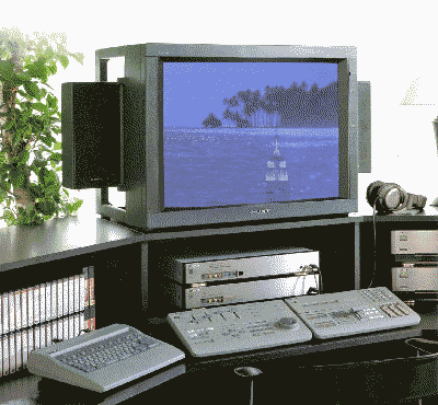 An image of editing equipement.